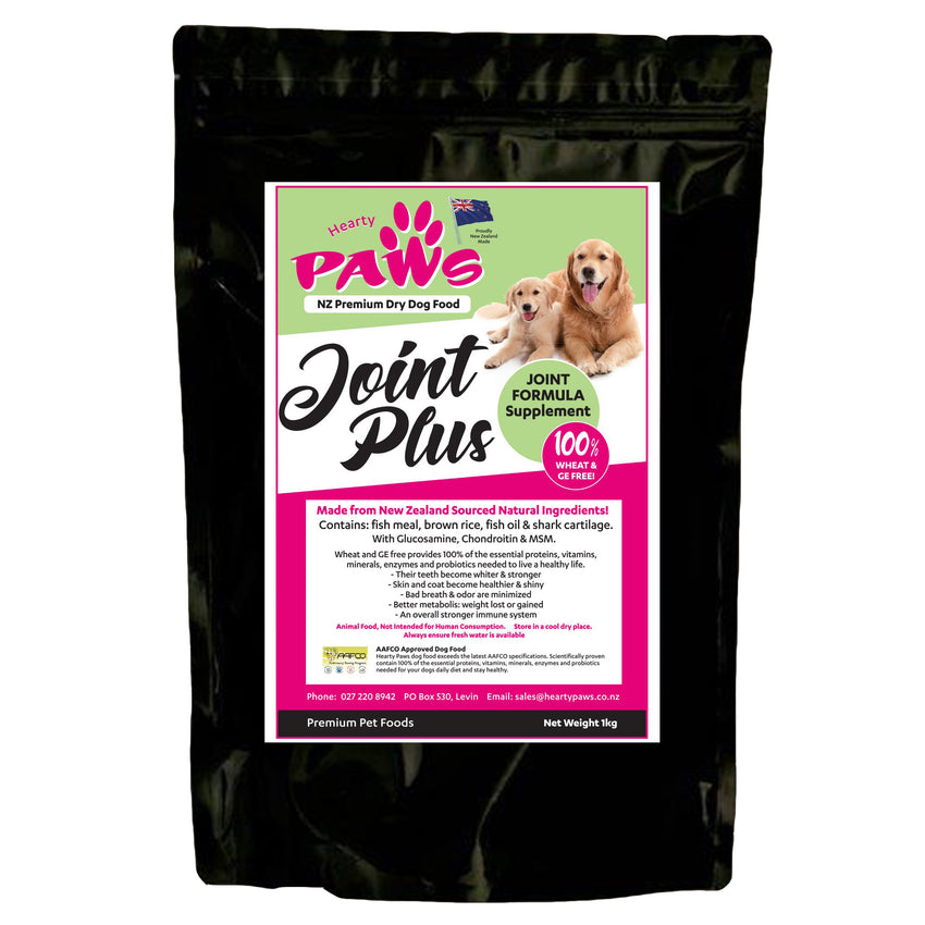 NZ Premium Dry Dog Food - 1kg Joint Plus