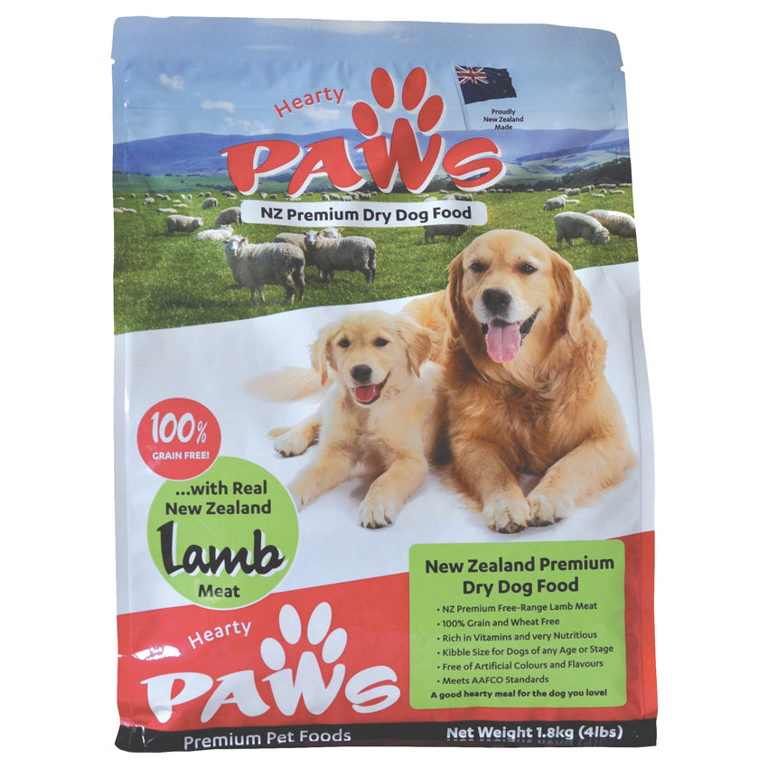 1.8KG NZ Premium Dry Dog Food Lamb