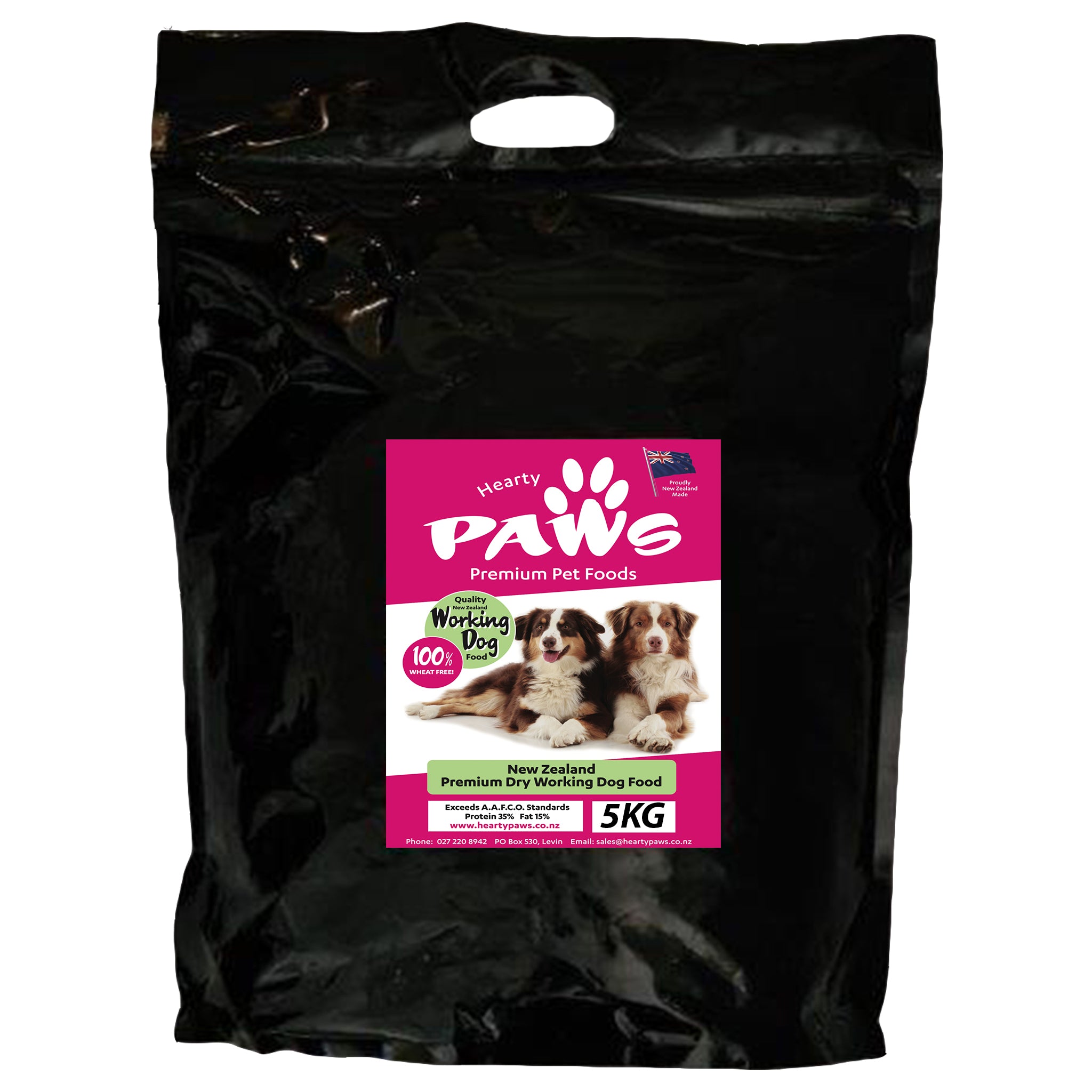 NZ Premium Dry Dog Food - 5kg Beef Working Dog